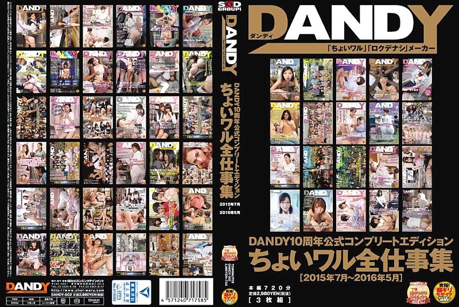 Dandy-502 Dandy ครบรอบ 10 ปีอย่างเป็นทางการฉบับสมบูรณ์รุ่น Choiwaru All Work Collection